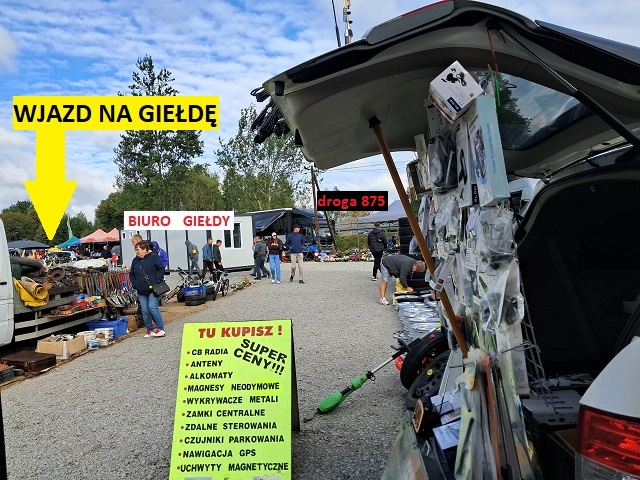 CB Radia giełda samochodowa Sokołów Małopolski